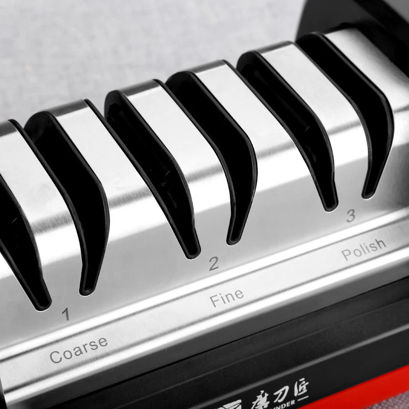 TAIDEA Electric Diamond Knife Sharpener New Upgrade Sharpening System Have Polishing Grit 360/600/1000# Professional Sharpeners