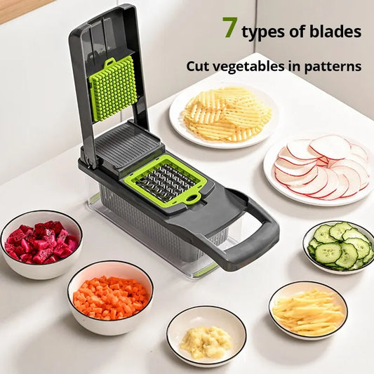 12 in 1 Multifunctional Vegetable Slicer/Cutter/Shredder
