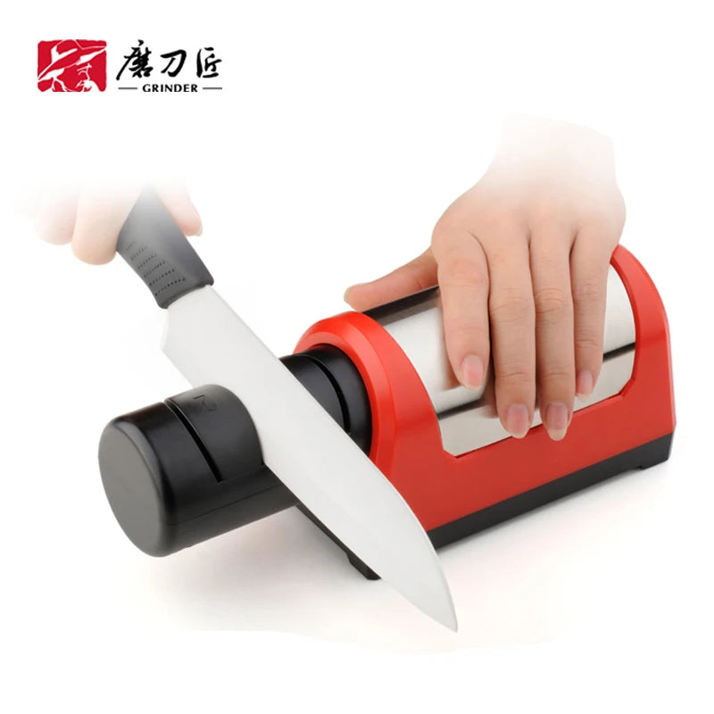 TAIDEA Electric Diamond Knife Sharpener New Upgrade Sharpening System Have Polishing Grit 360/600/1000# Professional Sharpeners
