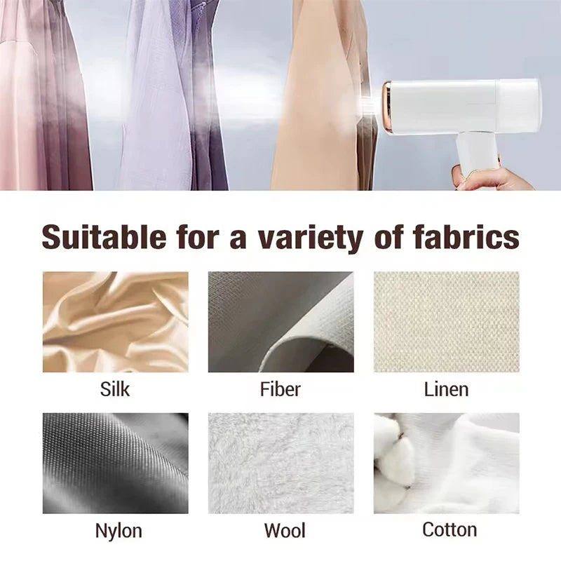 Steam Handing Ironing Machine Garment Ironing portable 120ML dry wet Clothing cleaner 1000W for Home Travelling Mite Removal