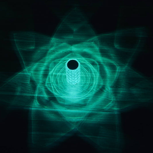 StarWave rose crystal lamp