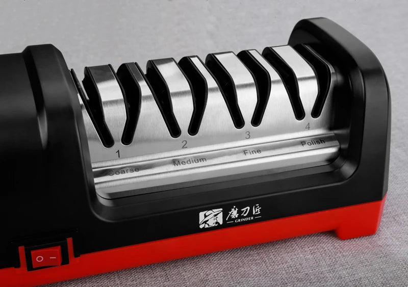 TAIDEA Electric Diamond Knife Sharpener New Upgrade Sharpening System Have Polishing Grit 360/600/1000# Professional Sharpeners