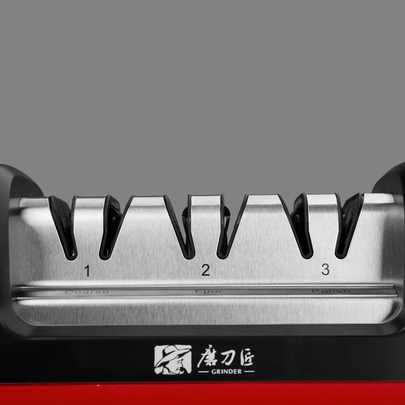 TAIDEA Electric Diamond Knife Sharpener New Upgrade Sharpening System Have Polishing Grit 360/600/1000# Professional Sharpeners